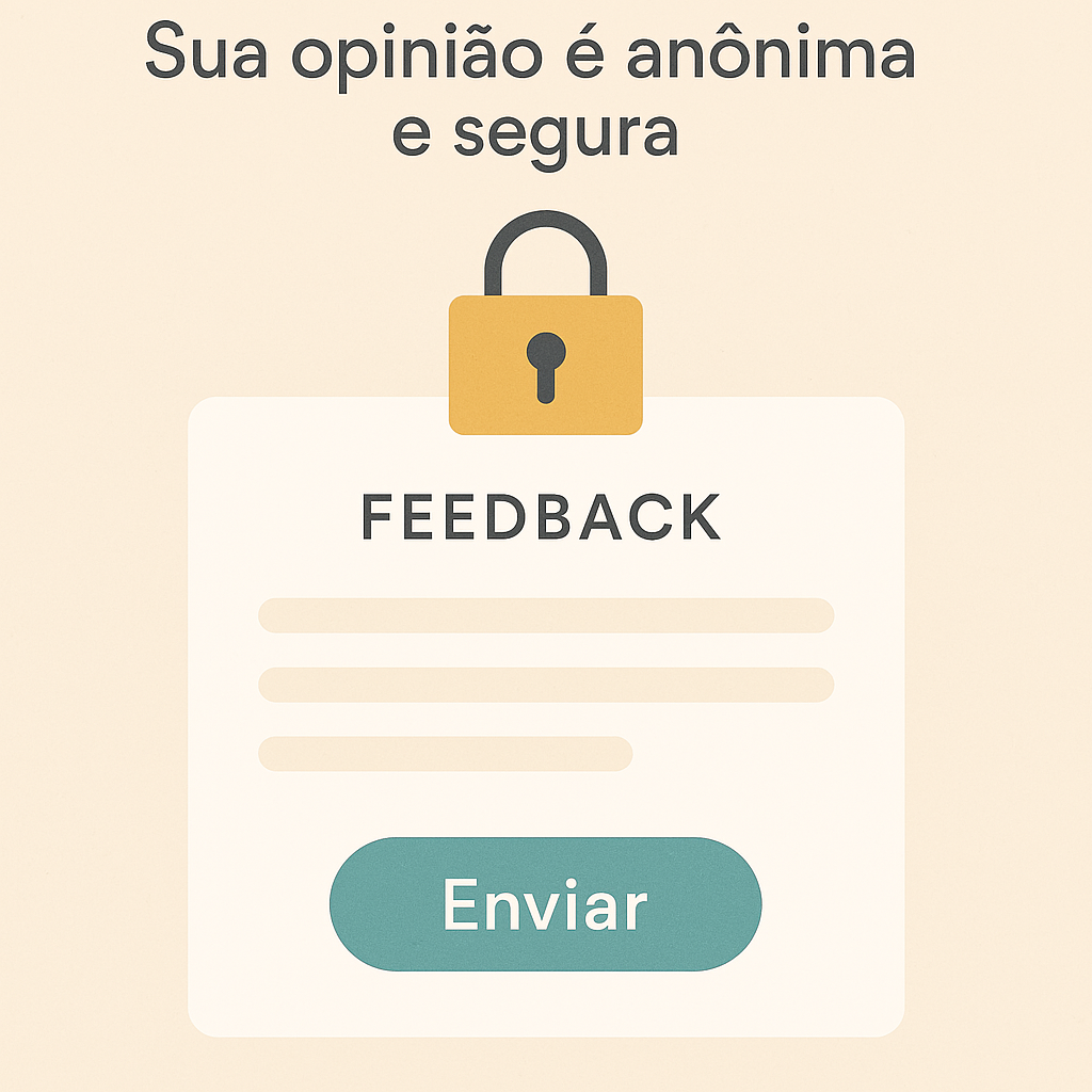 Sua resposta é anônima